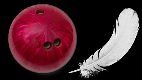 vacuum feather drop test|ball and feather vacuum.